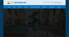 Desktop Screenshot of hotelwaterparks.com